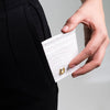 White leather Card Holder