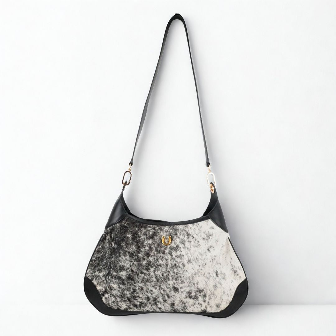 josephine Bag + Cardholder cowhair leather