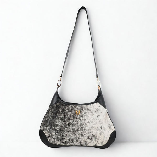 josephine Bag + Cardholder cowhair leather