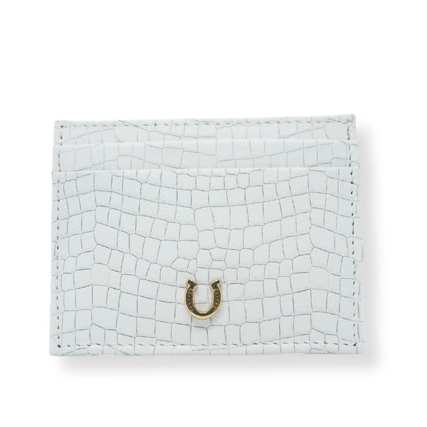 White leather Card Holder