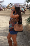 Josephine Suede Bag + Cardholder