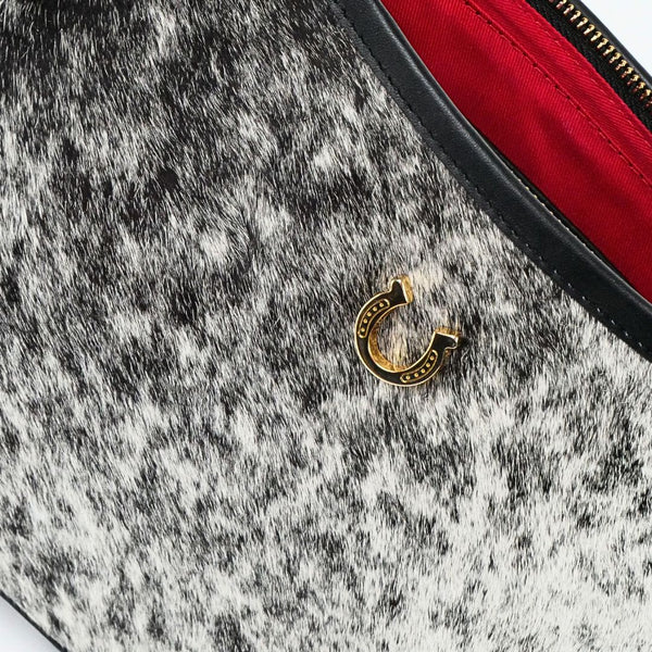 josephine Bag + Cardholder cowhair leather