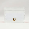 White leather Card Holder